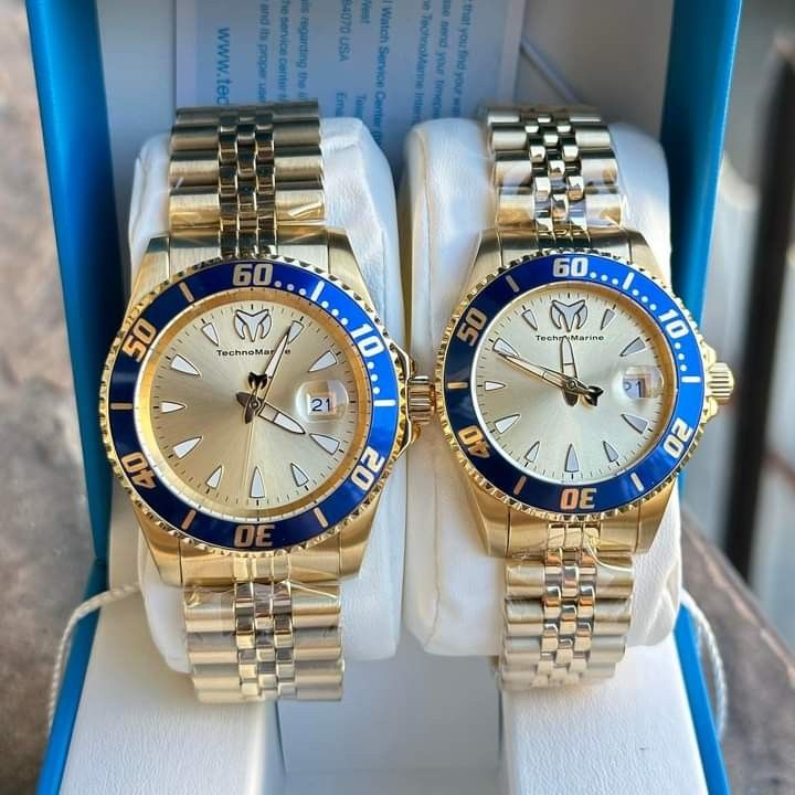Technomarine Couple watches Women s Fashion Watches Accessories Watches on Carousell