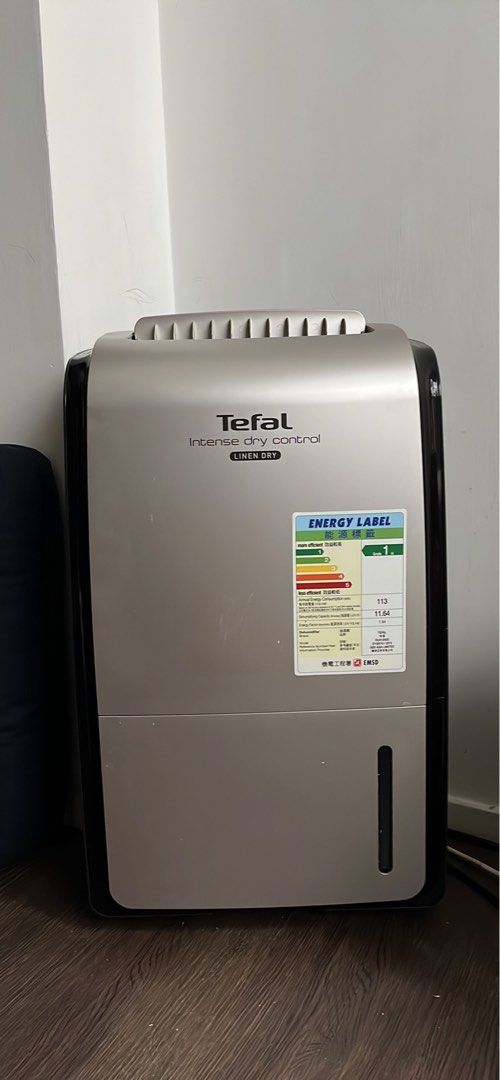 Tefal Intense Dry Control Dehumidifier 20L, 家庭電器, 空氣清新機及抽濕機 Carousell