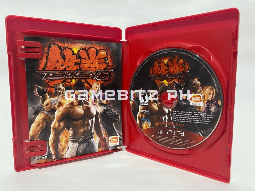 Tekken 6 (Greatest Hits) PS3 Sony Playstation 3 Game on Carousell