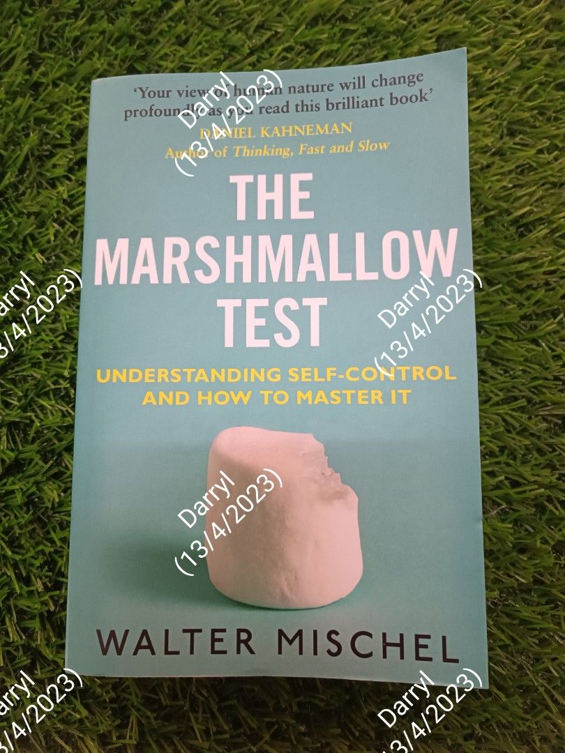 KEMASRAYA The Marshmallow Test by Walter Mischel, Hobbies & Toys