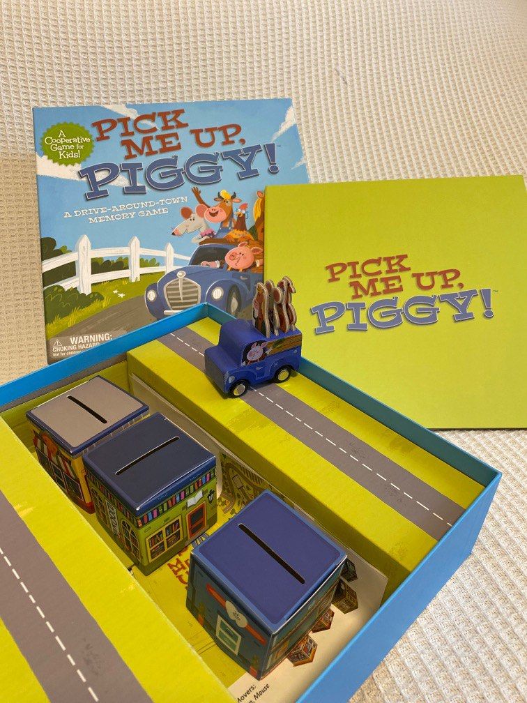 Toddler board game Pick me up, Piggy!, Hobbies & Toys, Toys & Games on