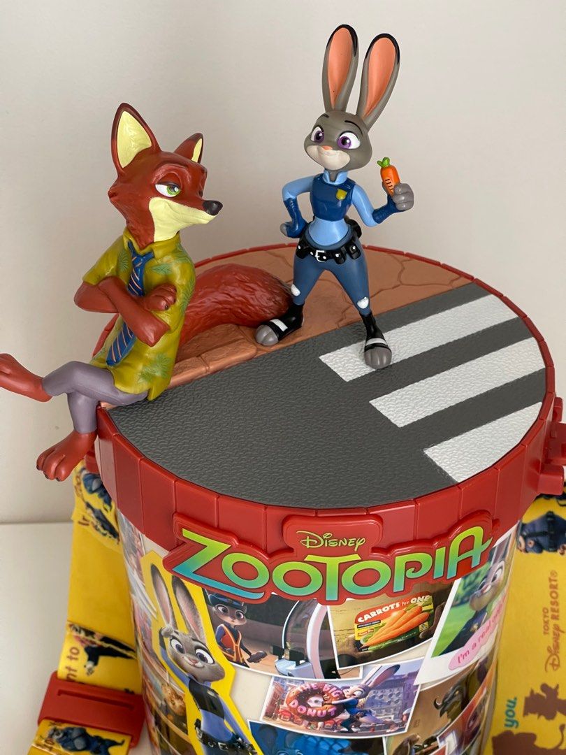 Tokyo Disneyland Popcorn Bucket Zootopia, Hobbies & Toys, Memorabilia