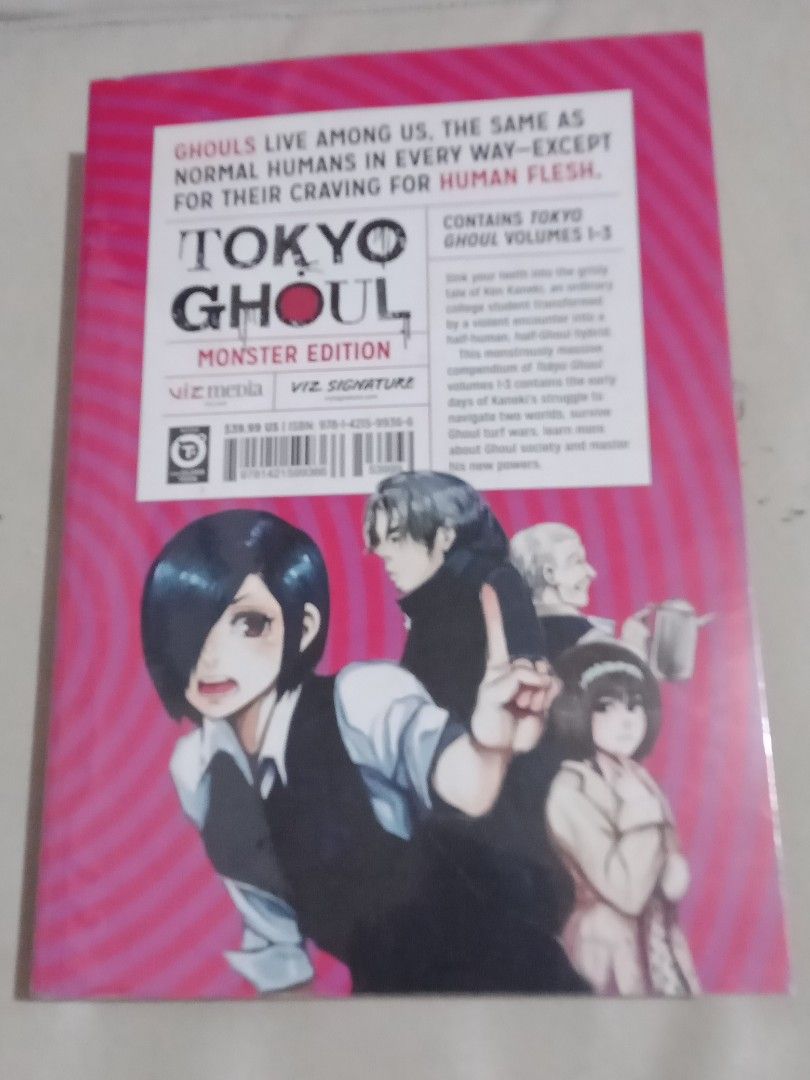 Tokyo Ghoul Monster Edition Vol.1-2-3 Manga Book, Hobbies & Toys, Books
