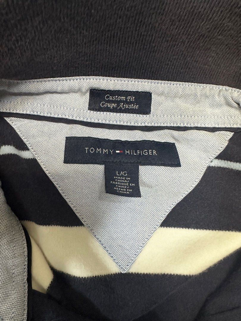 Tommy Hilfiger Polo shirt (Category: Tshirts & Polo Shirts ) located in Quezon City. Submitted by seedfree (Listing ID 1226450195, Image 3). Description: Negotiable Size: L Soft cotton.