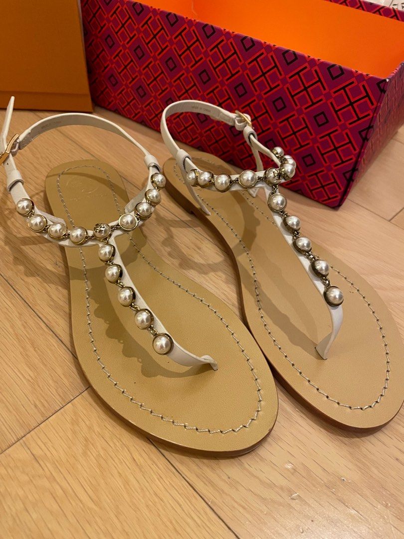Tory burch sales emmy pearl sandal