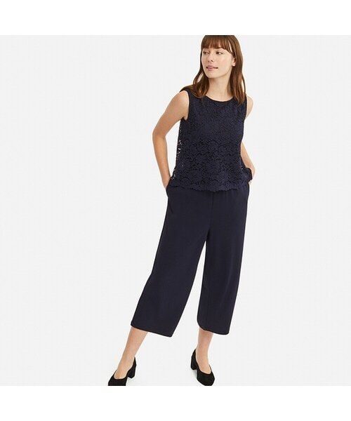Uniqlo lace jumpsuit top