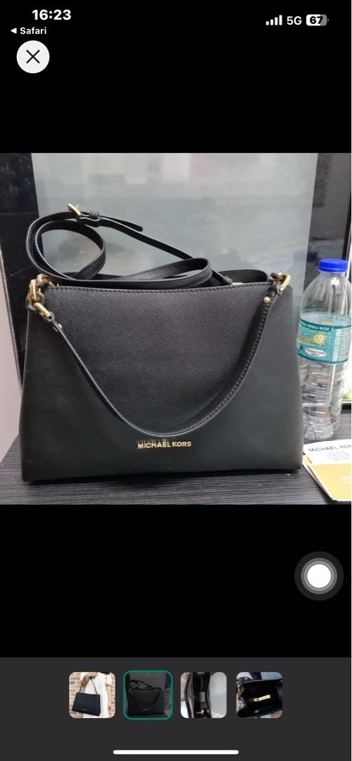 Sofia large best sale saffiano leather satchel