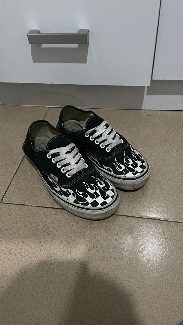 Authentic checker flame clearance