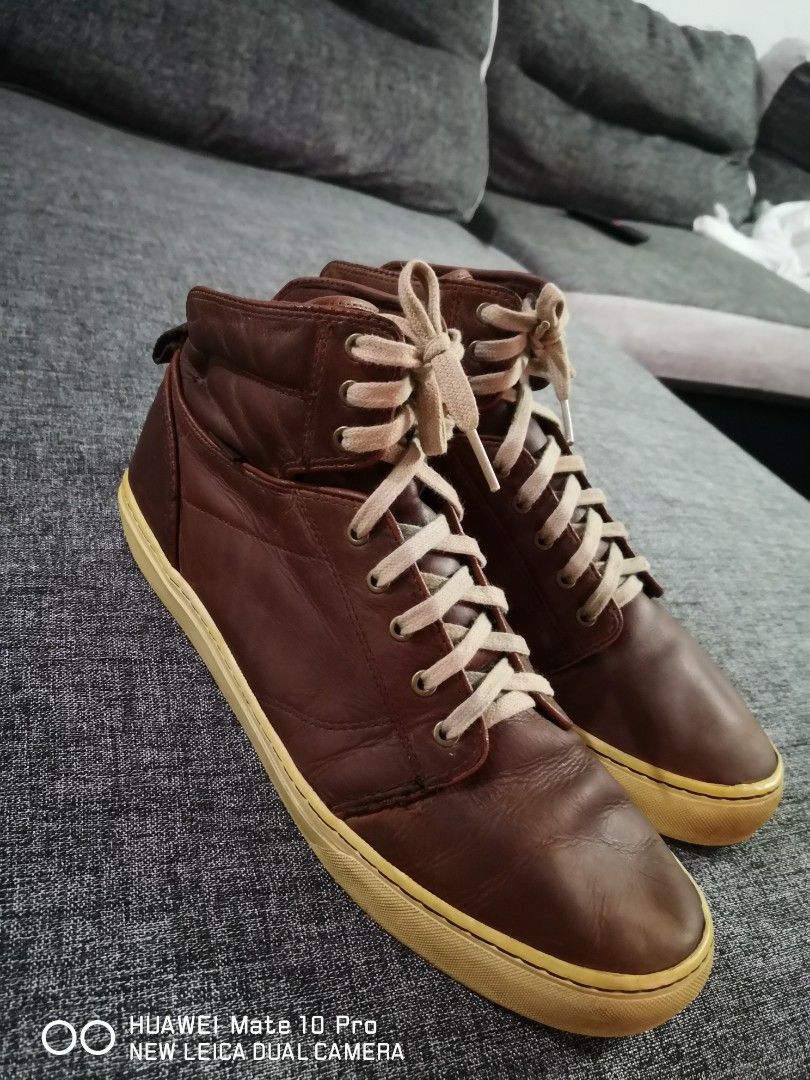 Van s Otw Collection mid cut leather 11uk Men s Fashion Footwear