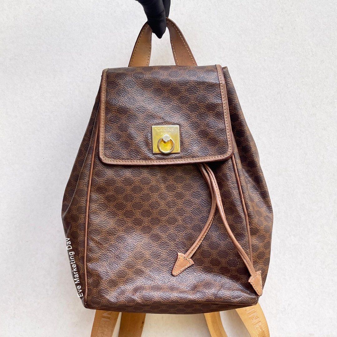 Celine Vintage Backpack, Luxury, Bags & Wallets on Carousell