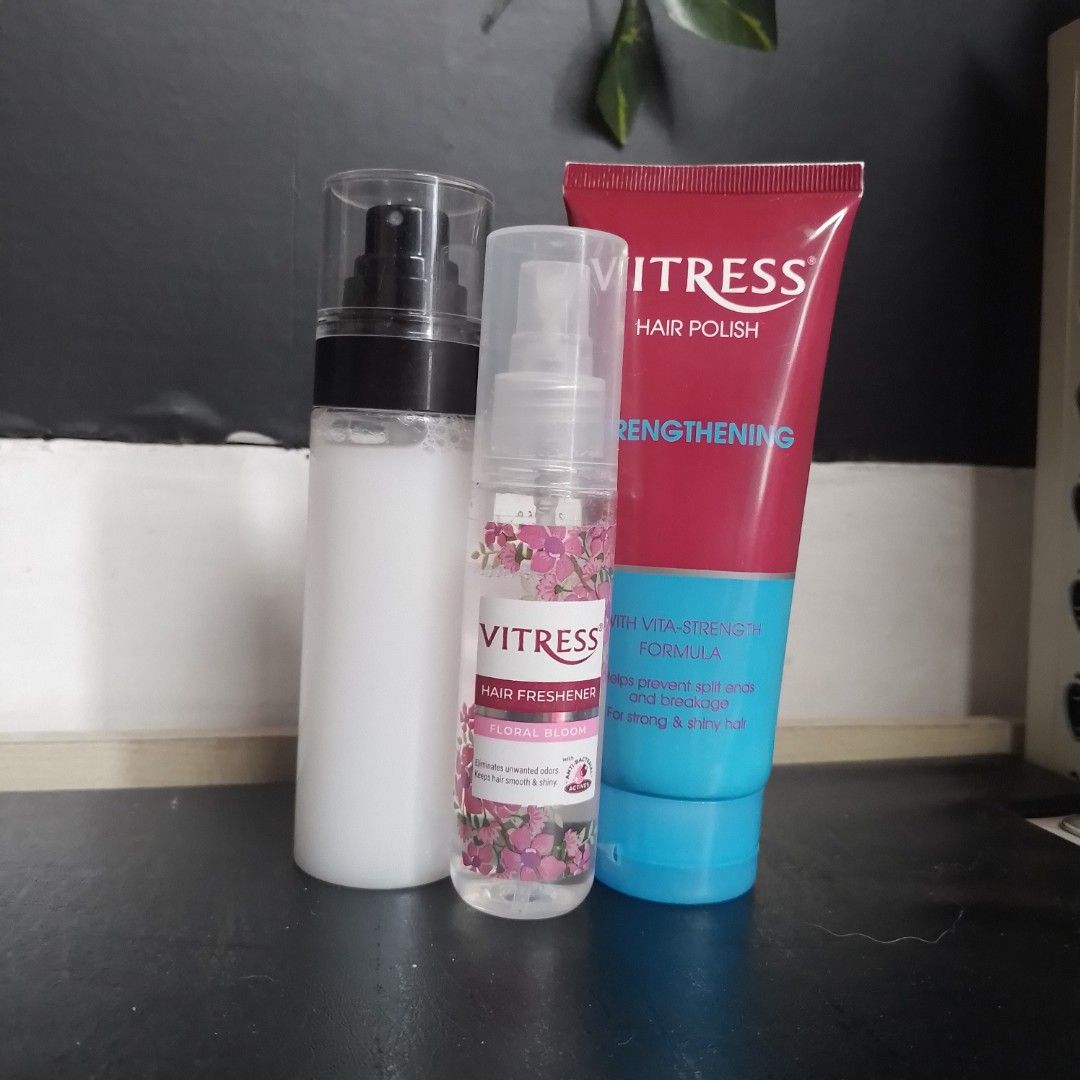 Vitress Hair Essentials & Setting Spray on Carousell
