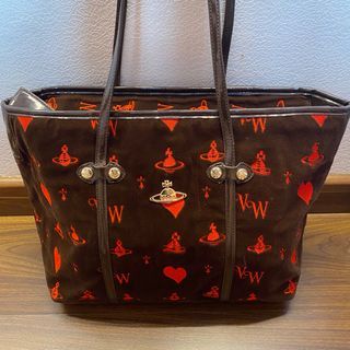 Vivienne westwood velvet tote bag