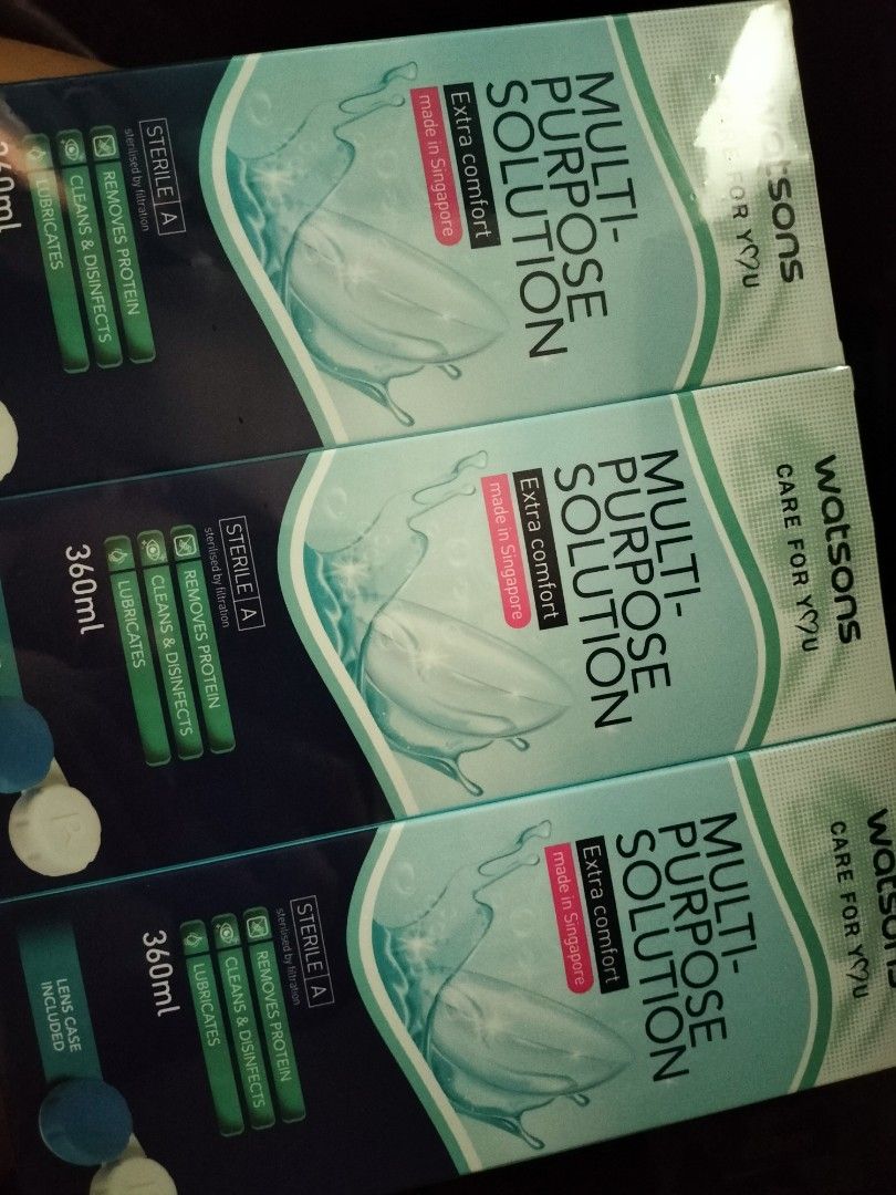 Watsons Multipurpose Solution for Contact Lens, Beauty & Personal