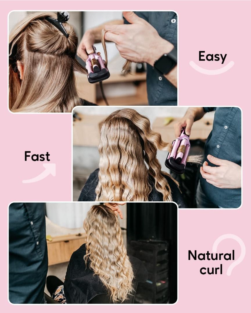 Hair waving iron cheap