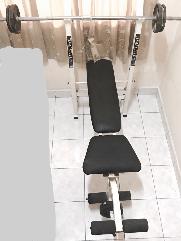 Competitor weight bench top