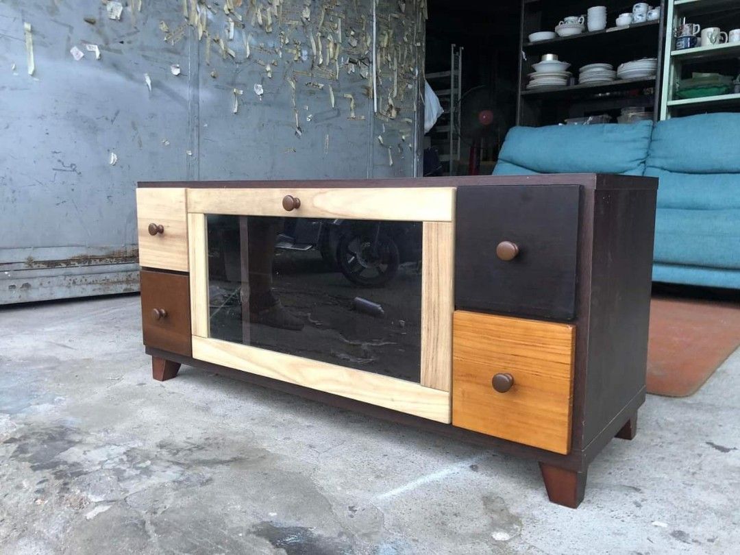 Wooden Tv Rack on Carousell