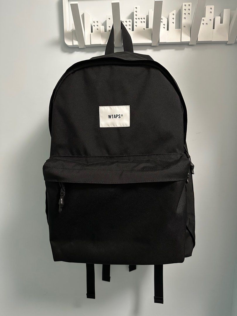 美品】WTAPS BOOK PACK/BAG/POLY.RENU BLACK - リュック/バックパック