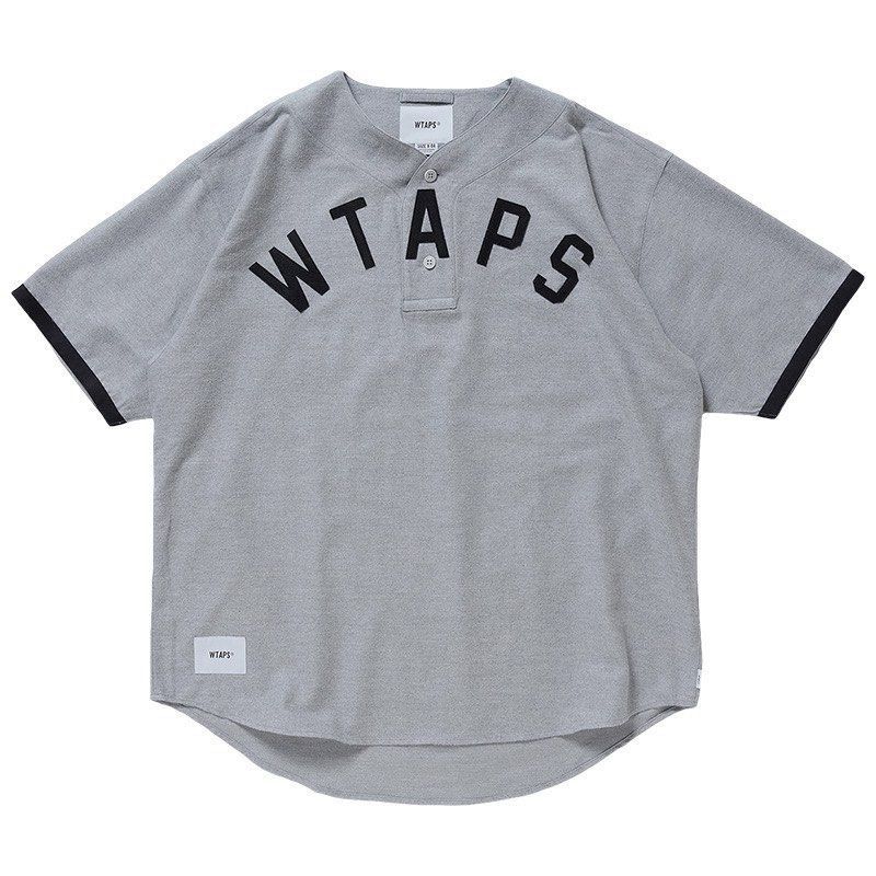 Wtaps 22ss league ss grey size 4, 男裝, 上身及套裝, T-shirt、恤衫