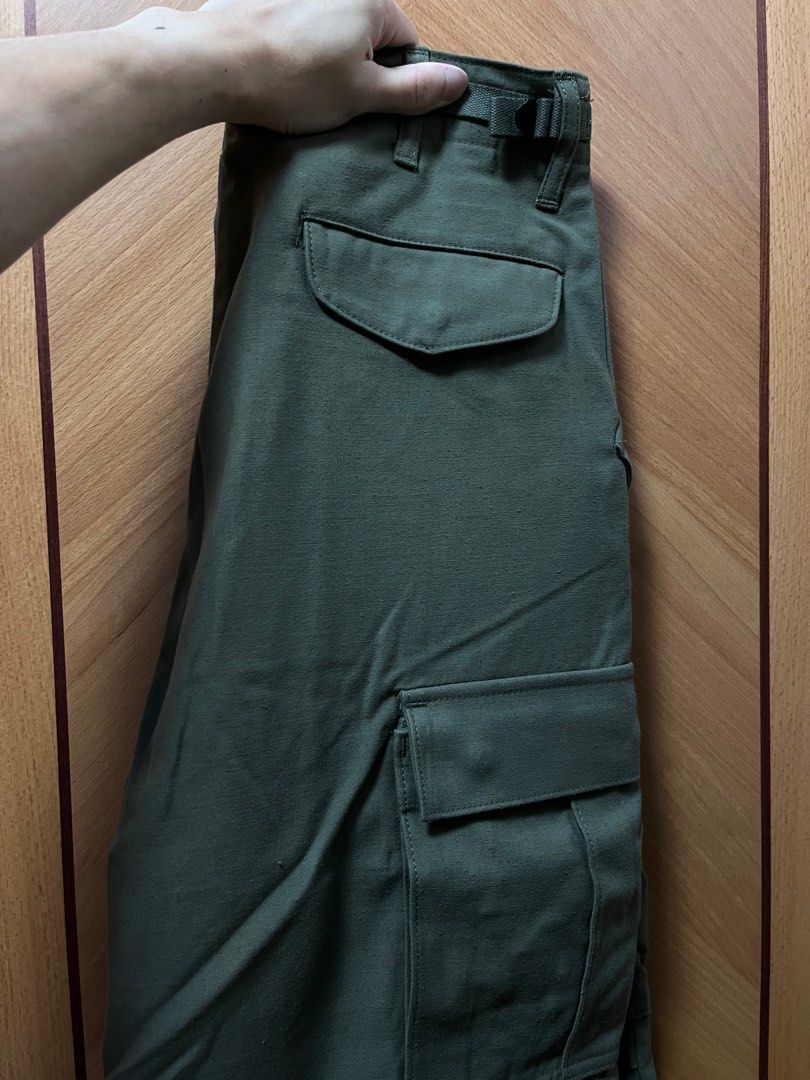 WTAPS 'WMILL-65 TROUSER / TROUSERS . NYCO . SATIN, 男裝, 褲＆半截