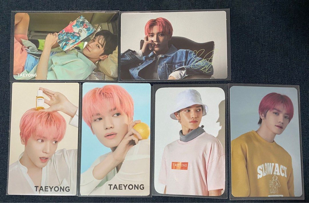 NCT Taeyong Slow Acid Photocard Set 8
