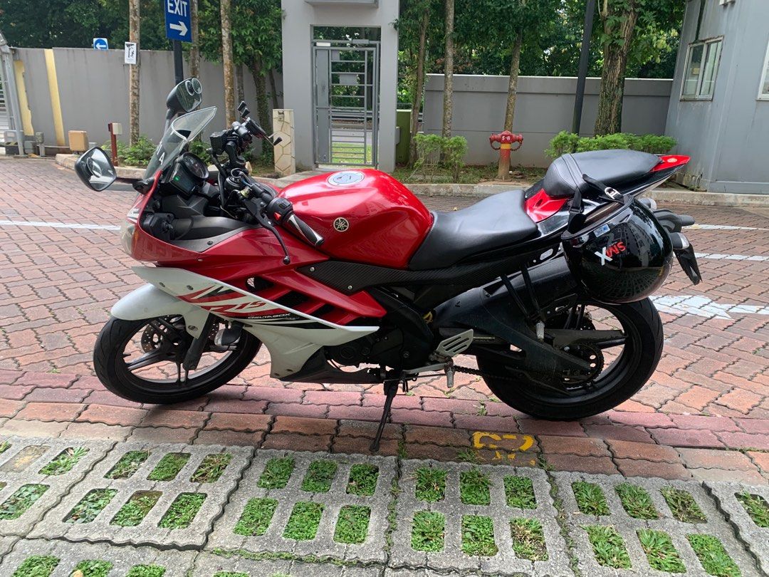 Yamaha YZFR15 V2 COE till Aug 2025, Motorcycles, Motorcycles for Sale