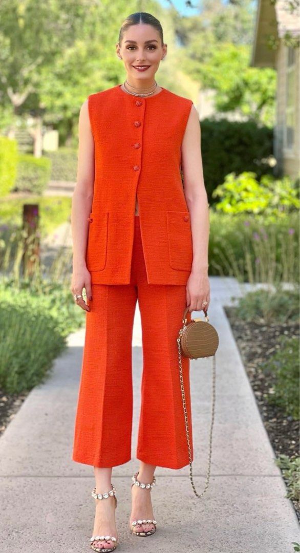 Zara red orange tweed coordinates (Category: Sets or Coordinates) located in Manila. Submitted by anxiousbaker (Listing ID 1226454906, Image 1). Description: TOP - SMALL PANTS - MEDIUM Terms & Conditions: (PLEASE READ THOROUGHLY.) 1. Mode of Payment is via Gcash or BPI. 2. Mode of Delivery is via Lalamove/Grab/Gogo Express (within Metro Manila) or LBC (provincial, for vinyls), IF NOT for vinyls, J&T/JRS may be used (again, for provincial.) NO SHO