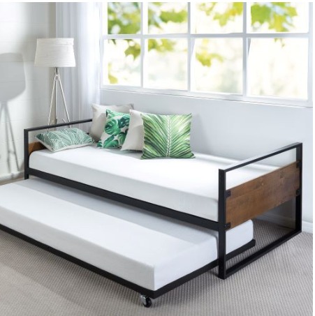Zinus lottie shop upholstered platform