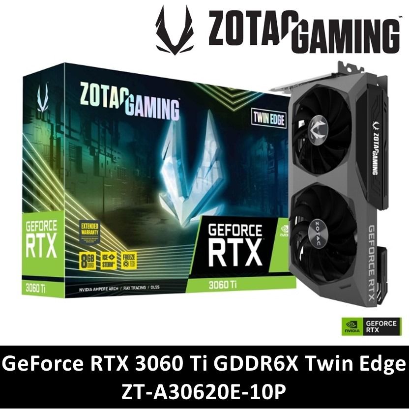 ZOTAC GAMING GeForce RTX 3060 Ti GDDR6X Twin Edge (ZT-A30620E-10P