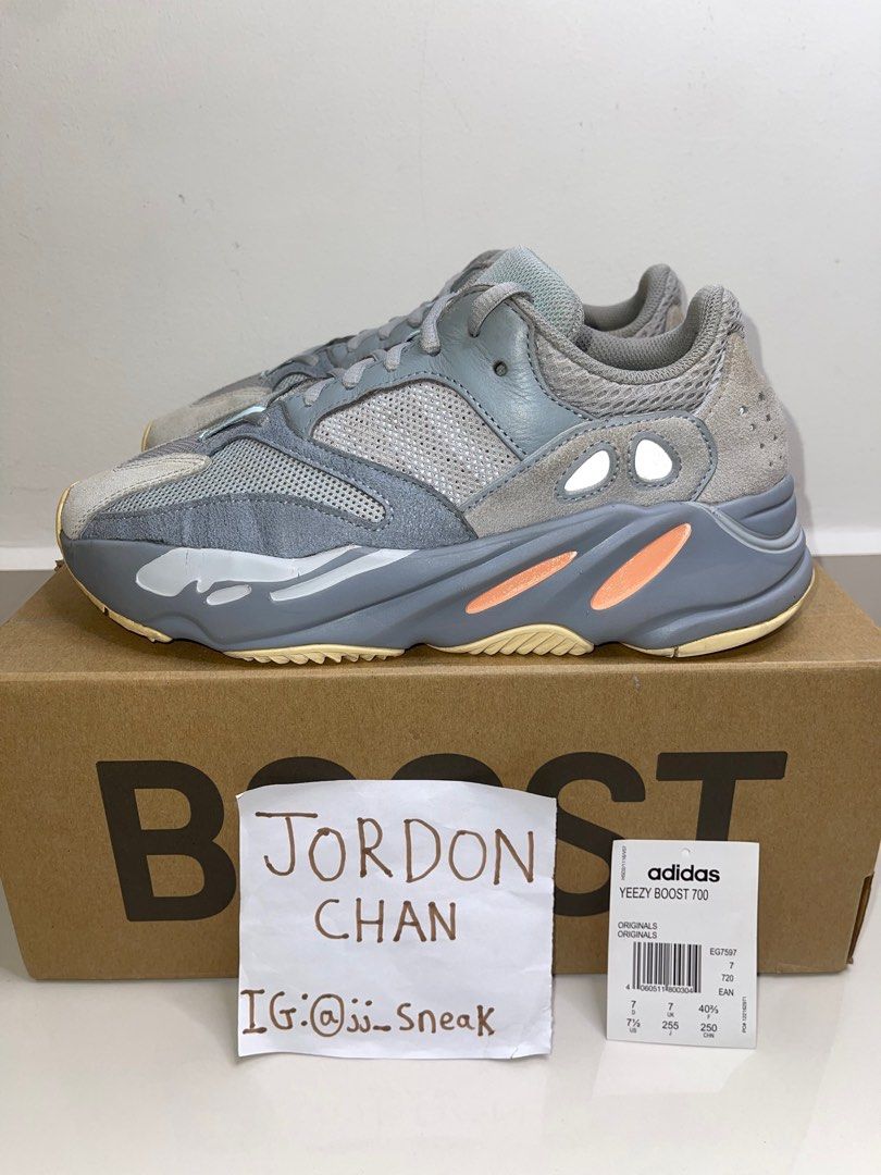 100 Legit Adidas Yeezy Boost 700 Inertia Men s Fashion