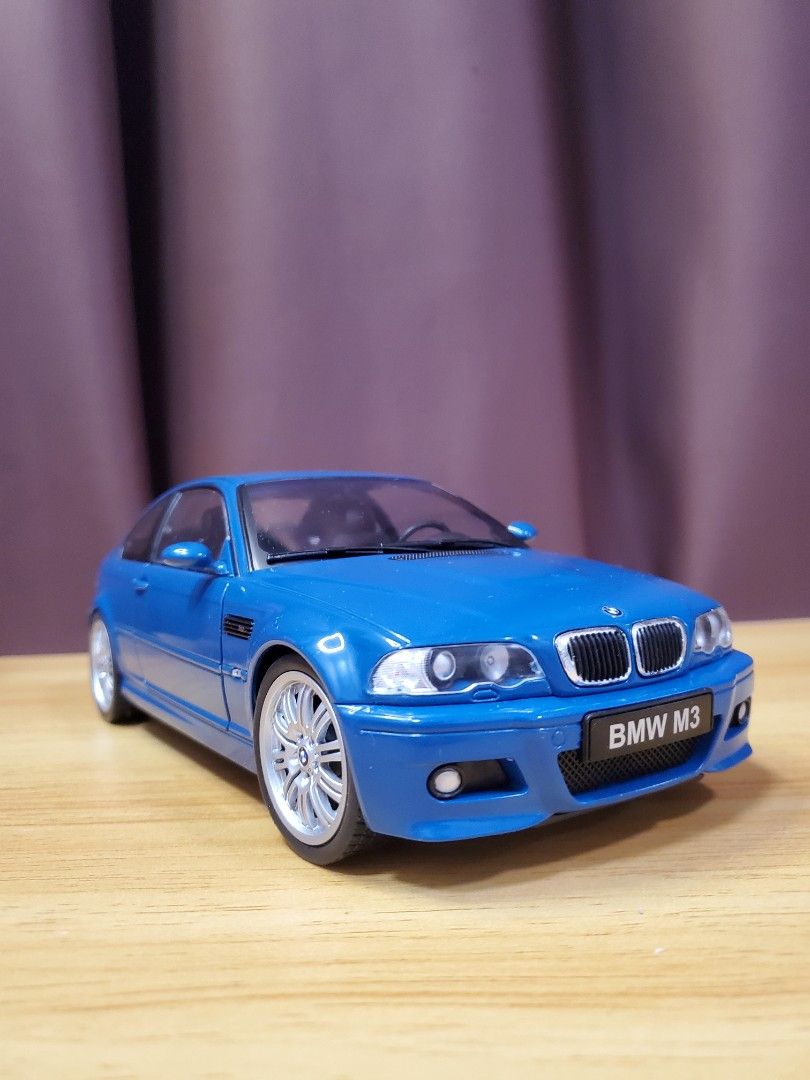 1/18 Solido BMW E46 M3, Hobbies & Toys, Toys & Games on Carousell