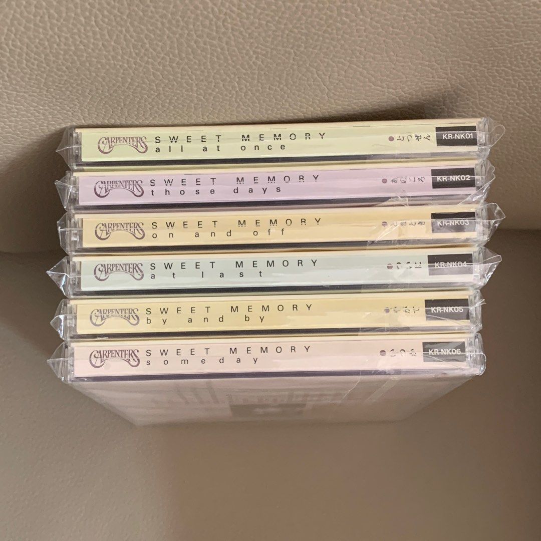 1995日版Carpenters精選CD全集1-6 sweet memory best collection