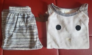 KF01-1 setel baju tidur anak usia 1-2 tahun