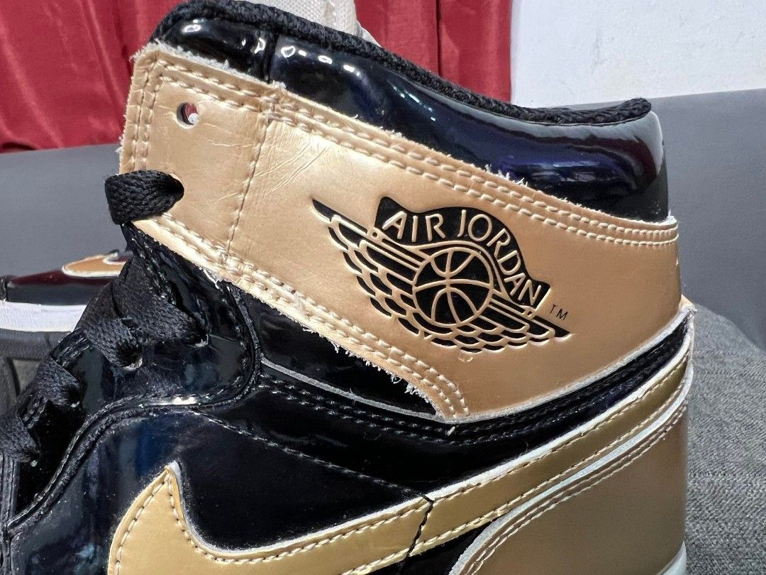 Jordan 1 retro online high gold top 3