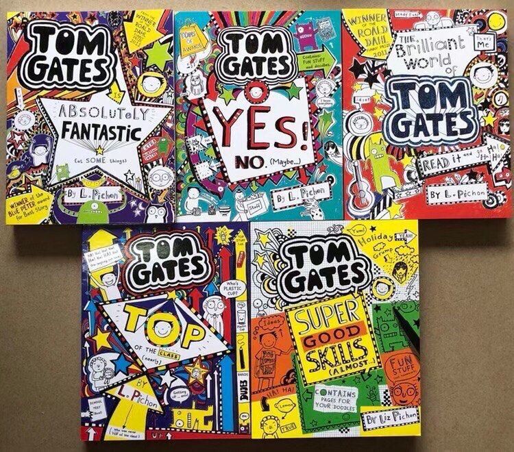 🚚包郵💰215｜塗鴉小天才湯姆·蓋茨10冊Tom Gates Extra Special Box