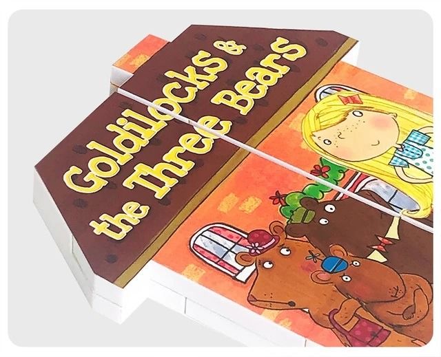 3D Classic Fairy Tales Goldilocks & the Three Bears Book, Hobbies ...