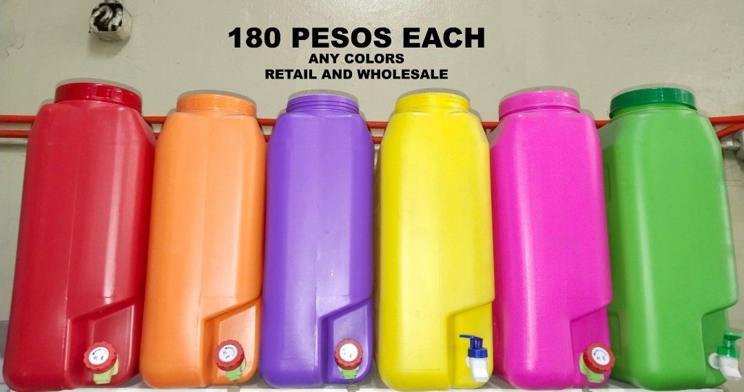 5 Gallon Mineral Water Containers, TV & Home Appliances, Kitchen