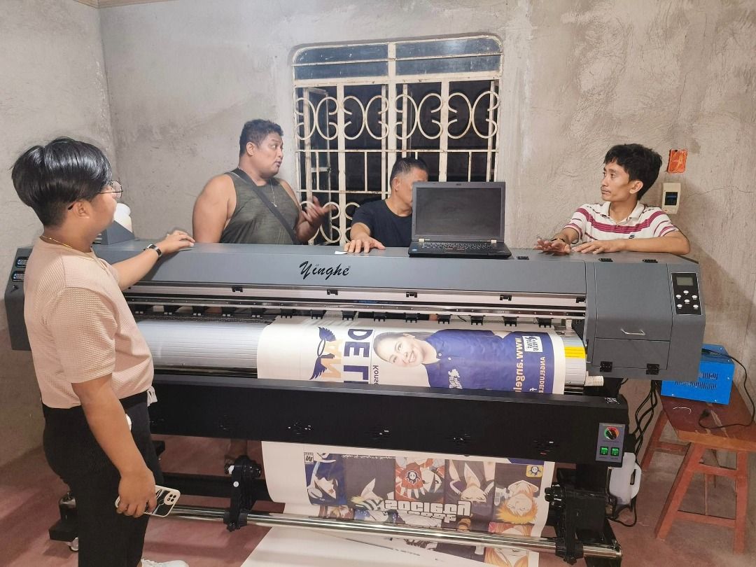 6ft Full Sublimation Printer Machine Latest i3200 Computers