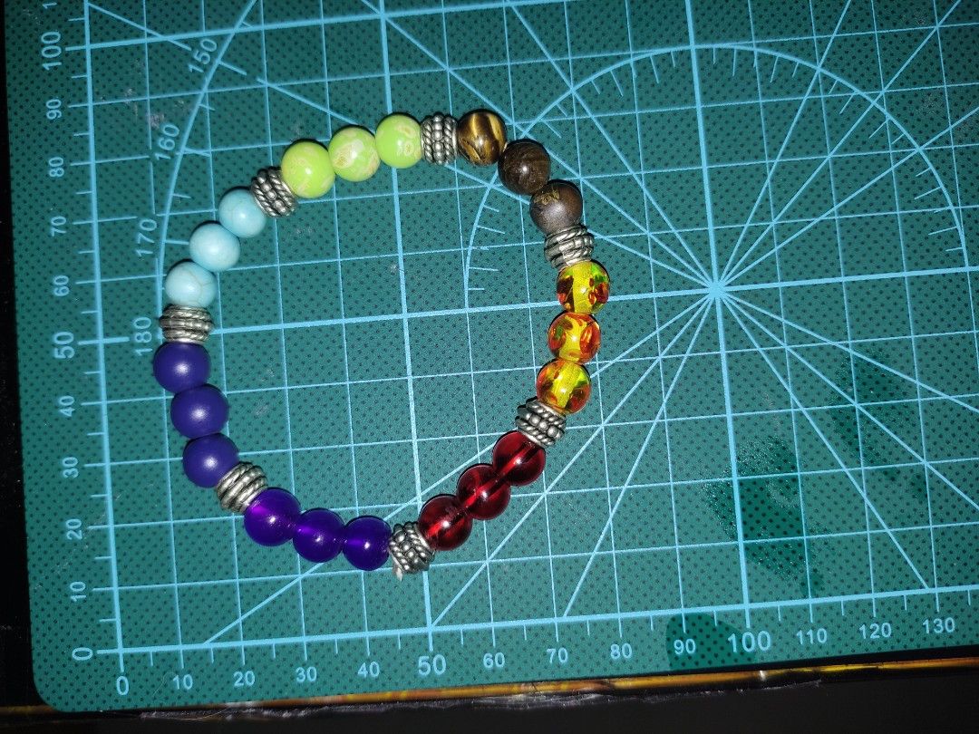 Rainbow clearance chakra bracelet
