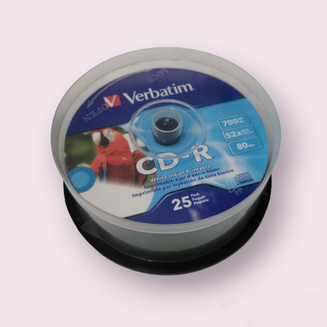  Verbatim Music CD-R 80 Minute 700 MB Blank Recordable