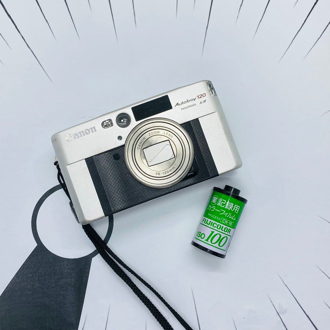 Lens Canon Autoboy 120 Sure Shot Classic 120 Canon Autoboy 120