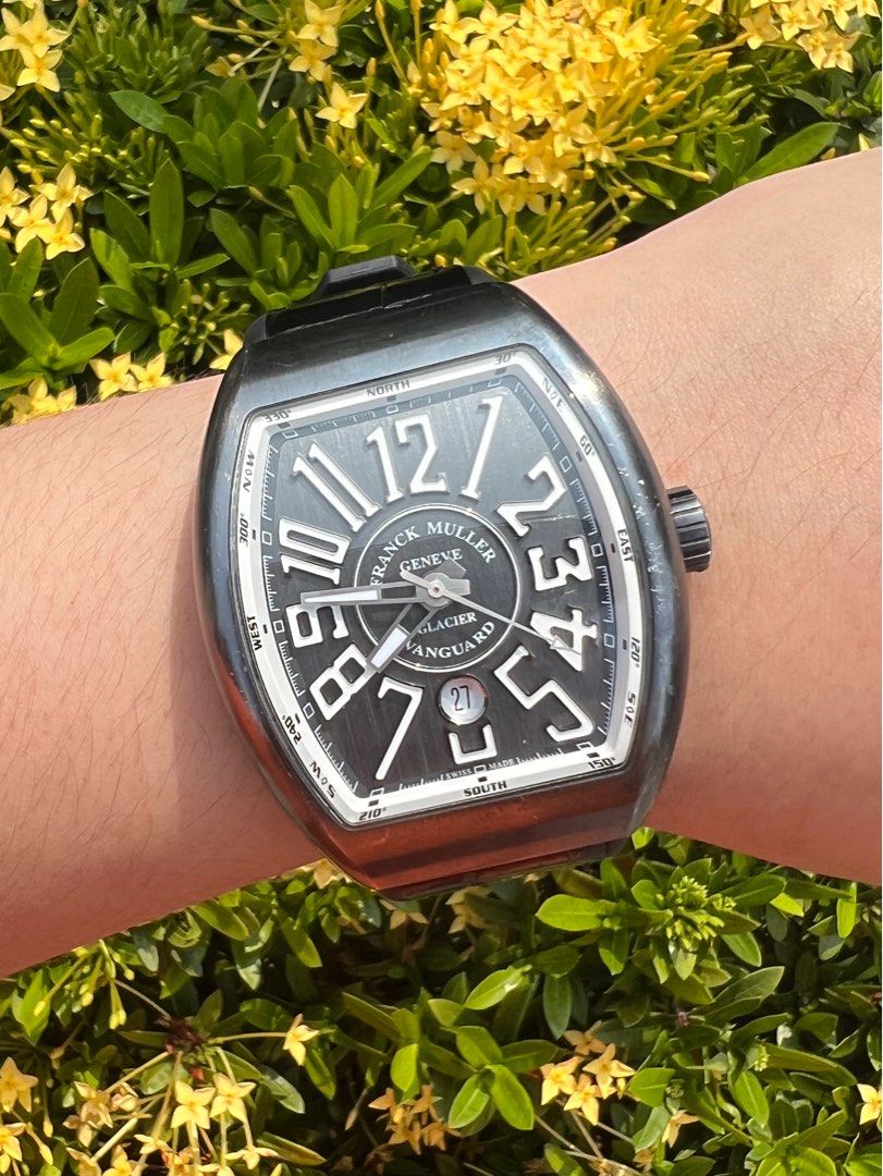 Franck muller vanguard glacier top
