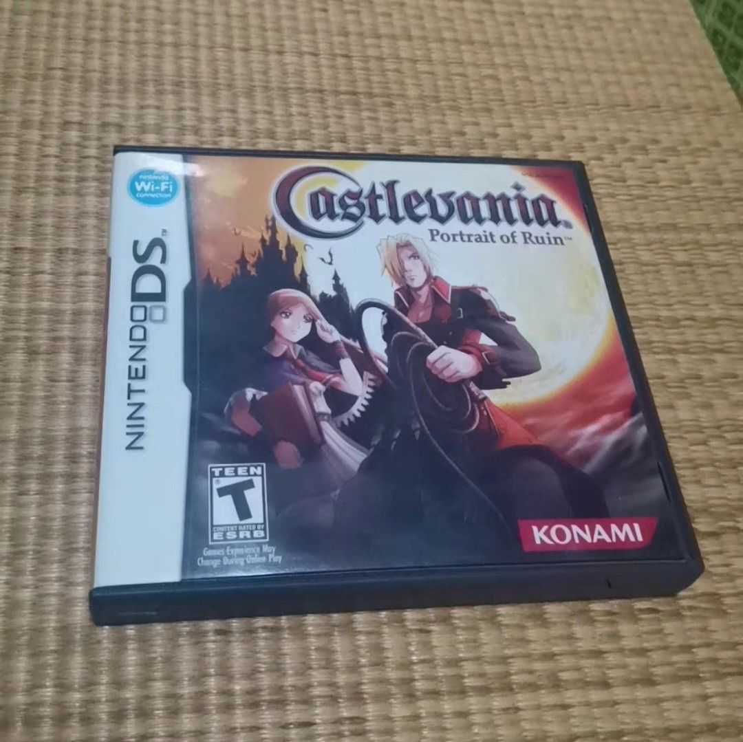 包速遞nds 惡魔城美版Castlevania portrait of ruin US English