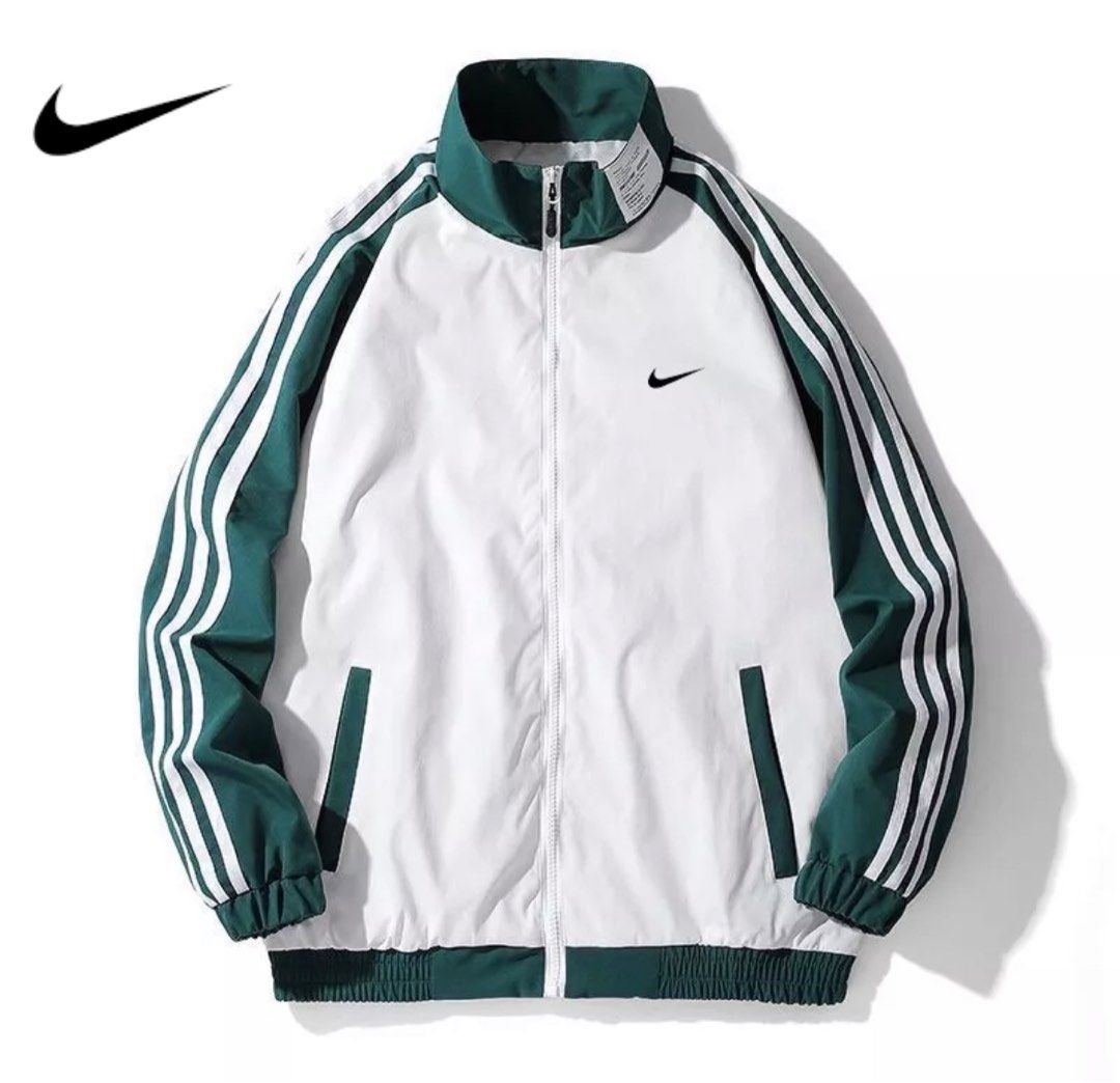 Nike striped jacket clearance
