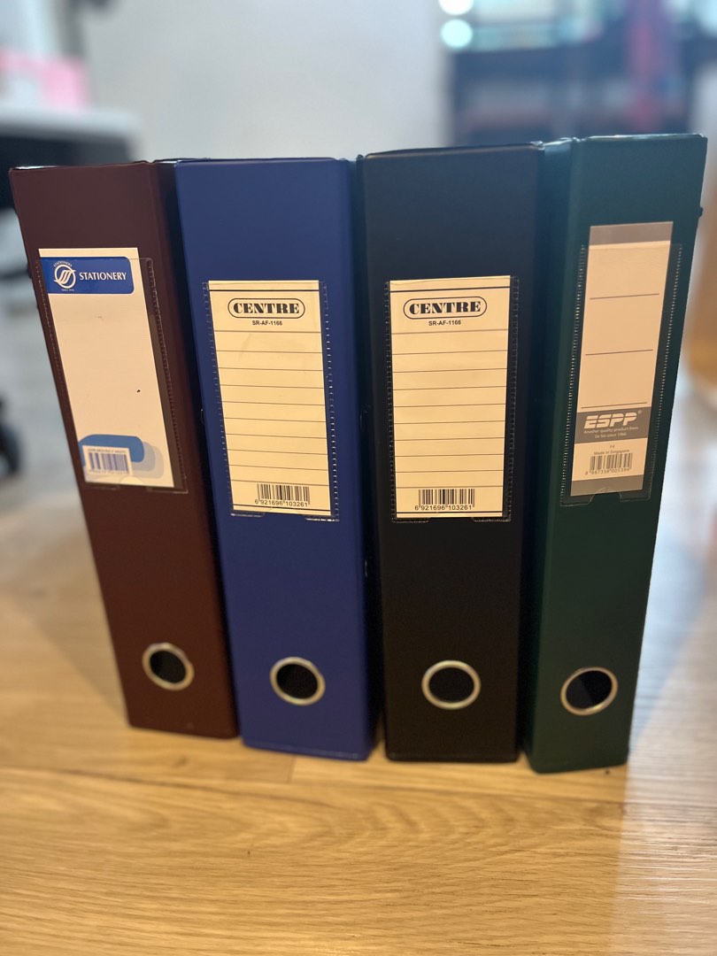 A4 Arch Files, Hobbies & Toys, Stationery & Craft, Stationery & School