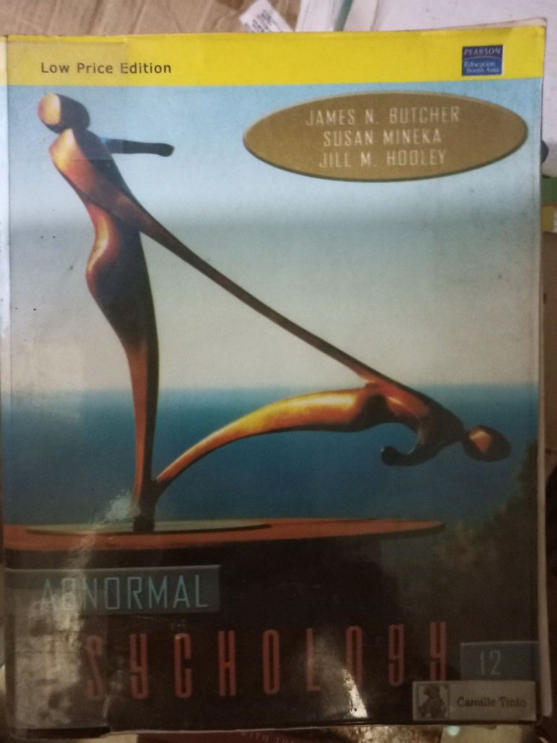 Abnormal Psychology (Category: Textbooks) located in Imus. Submitted by man.man.jr (Listing ID 1226653092, Image 1). Description: .