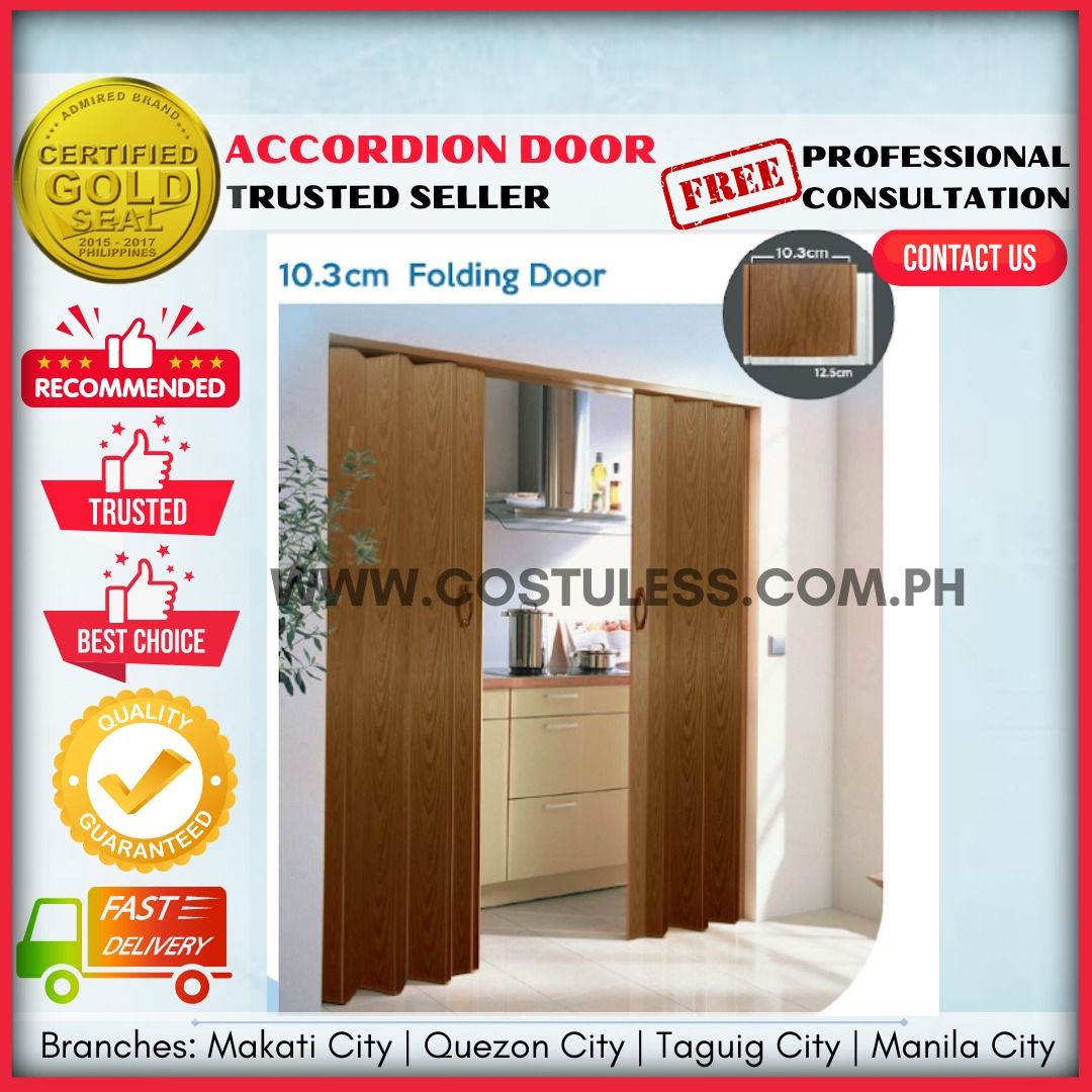 ACCORDION DOOR! PVC Accordion Doors, Laminated Accordion Doors, Office