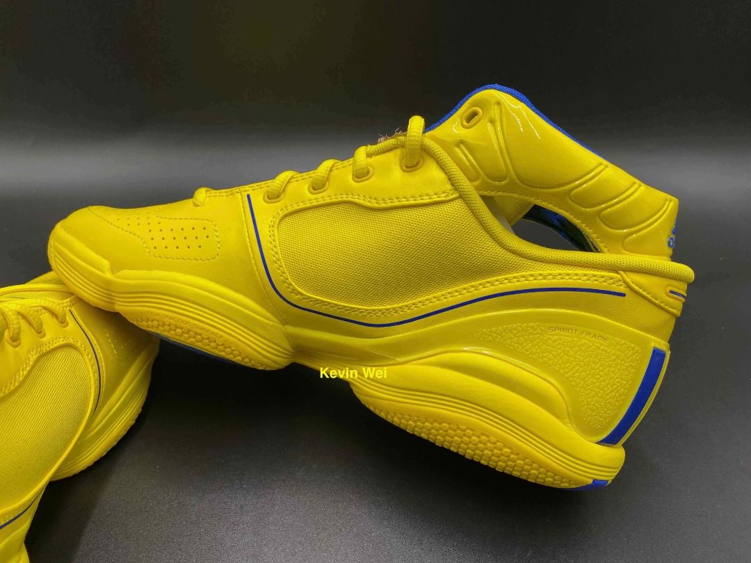 adidas adizero D Rose 1 Restomod 黃藍HQ 籃球鞋US, 他的時尚