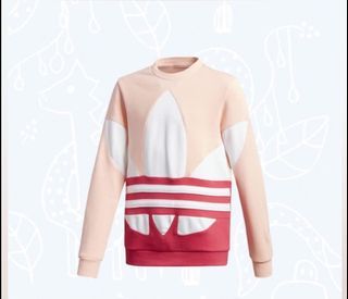 adidas center big logo sweater rare