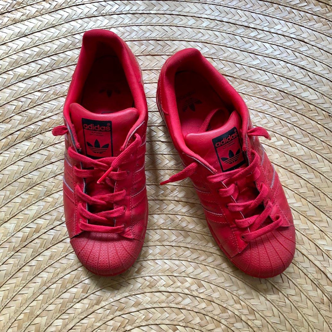 adidas superstar triple red