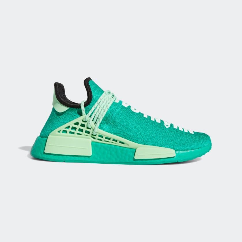 Adidas Pharrell Williams Green Sneakers, Men's Fashion, Footwear, Sneakers  on Carousell